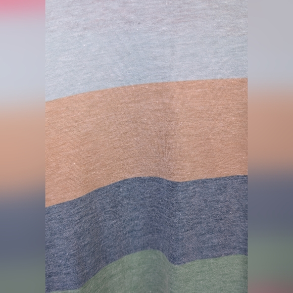 Beeson River Striped Flowy Tank Dress With Pockets Size Medium - Picture 3 of 6